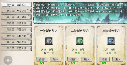 《修仙家族模拟器2》：妖兽巢穴介绍！